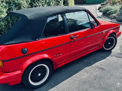 Gebraucht VW Golf Cabriolet Sportline 98 PS (72 kW) 1991 Rot Cabrio