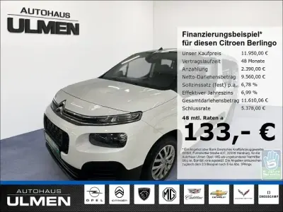 Używany Citroën Berlingo Live 102 KM (75 kW) 2020 Biały Minivan