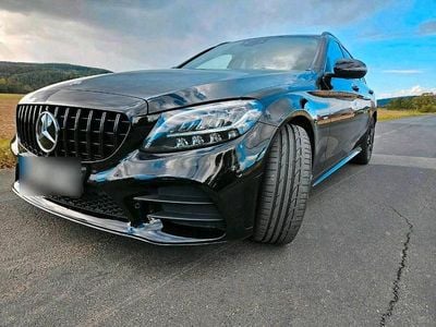 Usata Mercedes C220 AMG 194 CV (142 kW) 2021 Nero Station wagon