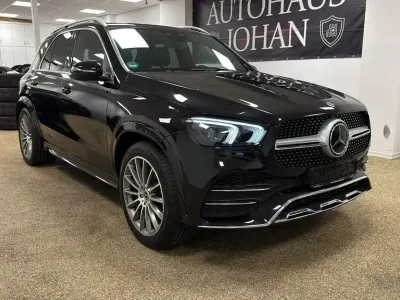 Brugt Mercedes GLE350 AMG line 194 HK (142 kW) 2021 Sort SUV
