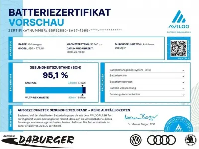 Brugt VW ID.4 Pro Performance 150 kW (204 HK) 2022 Hvid SUV