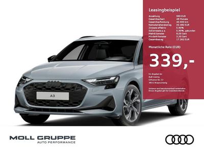 Neu Audi A3 Advanced 150 PS (110 kW) 2025 Pfeilgrau perleffekt Limousine