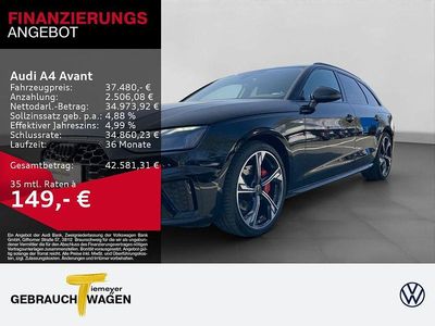 Gebraucht Audi A4 S-Line 204 PS (150 kW) 2025 Schwarz Kombi