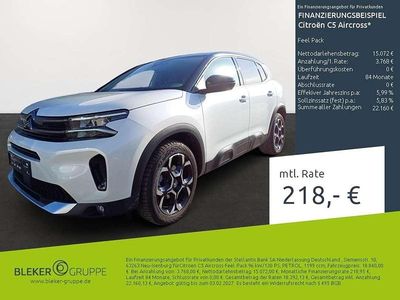 Perlmutt weiß Gebraucht 2022 Citroën C5 Aircross Feel SUV | 18.840 € (Guter Preis)
