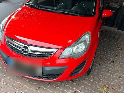 Gebraucht Opel Corsa Selection 69 PS (50 kW) 2014 Rot Kleinwagen