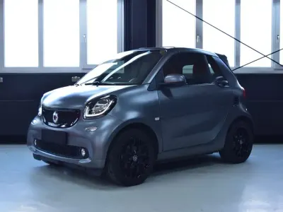 Brugt Smart ForTwo Cabrio Passion 90 HK (66 kW) 2018 Grå Cabriolet