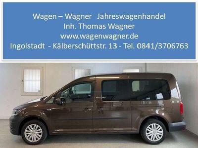 gebraucht VW Caddy Maxi 1.4 TSI 92KW 125PS Klima Navi 7-Sitzer AHK