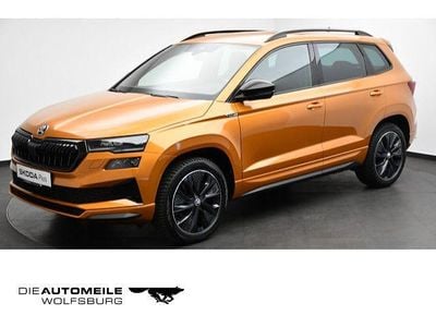 Usata Skoda Karoq SportLine 190 CV (139 kW) 2023 Arancione SUV
