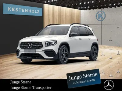 Gebraucht Mercedes GLB200 AMG line 163 PS (119 kW) 2021 Polarweiß uni SUV