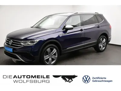 Gebraucht VW Tiguan Allspace Elegance 245 PS (180 kW) 2022 Blau SUV