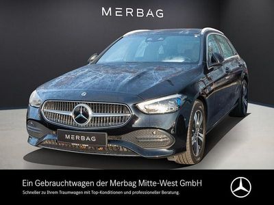 Unilack schwarz uni Gebraucht 2022 Mercedes C300e Avantgarde Kombi | 29.990 € (Fairer Preis)