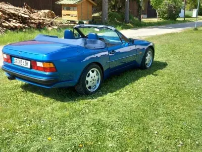 Occasion Porsche 944 211 PK (155 kW) 1990 Blauw Cabriolet
