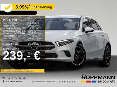 Second-hand Mercedes A220 Progressive 190 CP (139 kW) 2019 Alb Berlinǎ