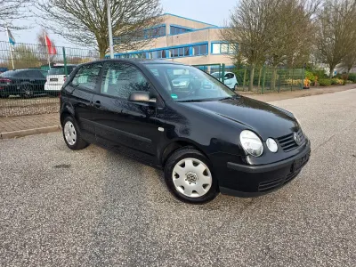 Gebraucht VW Polo Basis 54 PS (39 kW) 2002 Schwarz Kleinwagen