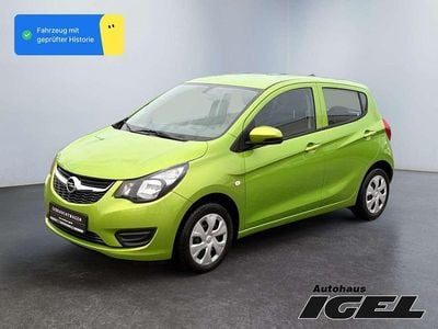 Kiwi gruen Gebraucht 2017 Opel Karl Edition Kleinwagen | 7.990 € (Fairer Preis)