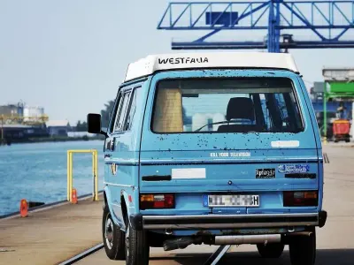 Gebraucht VW T3 California 69 PS (50 kW) 1979 Blau Van