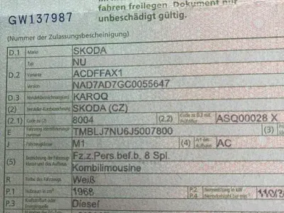 Gebraucht Skoda Karoq Style 150 PS (110 kW) 2018 Weiß SUV