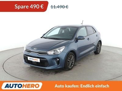 Blau Gebraucht 2017 Kia Rio DREAM-TEAM Edition Limousine | 11.000 € (Etwas zu teuer)