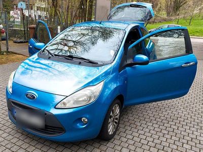Gebraucht Ford Ka Titanium 69 PS (50 kW) 2010 Blau Kleinwagen