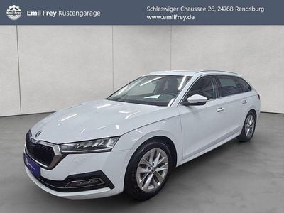 Gebraucht Skoda Octavia Style 150 PS (110 kW) 2020 Moonweiß perleffekt Kombi
