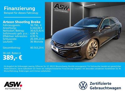 Second-hand VW Arteon R-line 200 CP (147 kW) 2023 Negru Berlinǎ