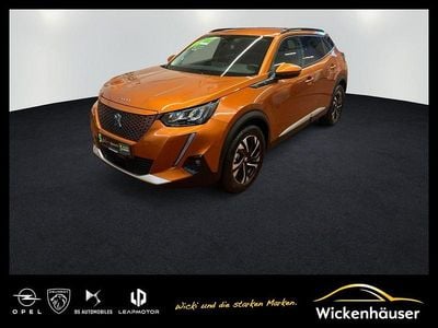 Gebraucht Peugeot e-2008 Allure 100 kW (136 PS) 2021 Lackierung orange fusion/typ a SUV