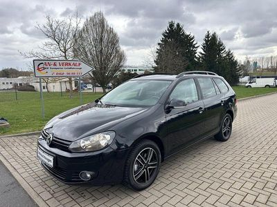 Gebraucht VW Golf VI Match 105 PS (77 kW) 2012 Schwarz Kleinwagen