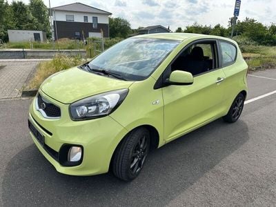 Gebraucht Kia Picanto 69 PS (50 kW) 2012 Gelb Kleinwagen