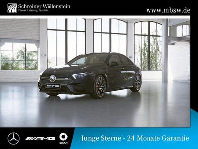 Gebraucht Mercedes A35 AMG AMG 306 PS (225 kW) 2021 Metalliclack kosmosschwarz Limousine