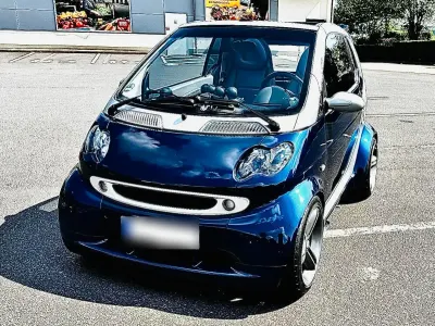 Używany Smart ForTwo Cabrio Brabus 120 KM (88 kW) 2003 Niebieski Kabriolet