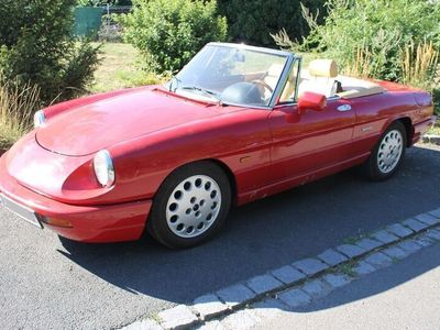 Gebraucht Alfa Romeo Spider 120 PS (88 kW) 1990 Rot Cabrio