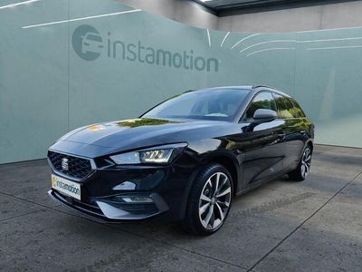 Usata Seat Leon CONNECT 150 CV (110 kW) 2024 Nero Monovolume