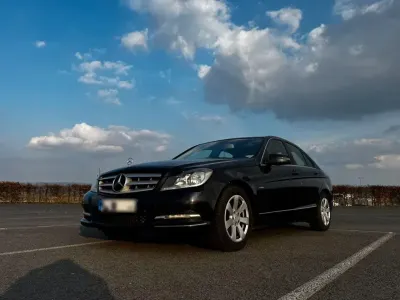 Brugt Mercedes C250 Avantgarde 204 HK (150 kW) 2012 Sort Sedan