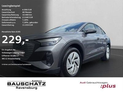 Grau Gebraucht 2022 Audi Q4 Sportback e-tron Performance SUV | 22.990 € (Guter Preis)
