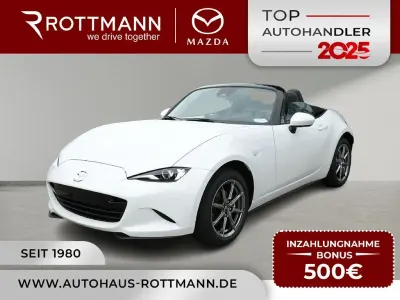 Ny Mazda MX5 Exclusive-Line 132 HK (97 kW) 2025 Vit Cab