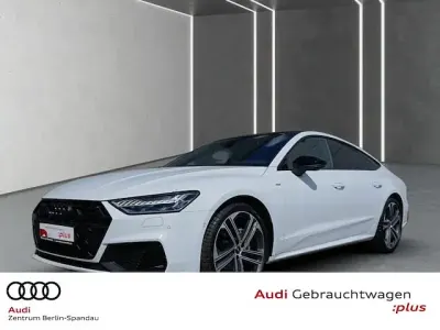 Gebraucht Audi A7 Sportback S-Line 265 PS (194 kW) 2025 Gletscherweiß metallic Kleinwagen