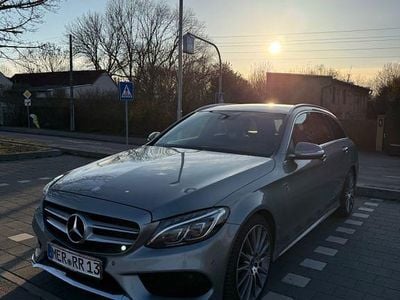 Gebraucht Mercedes C250 AMG line 204 PS (150 kW) 2014 Silber Limousine
