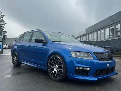 Gebraucht Skoda Octavia RS 220 PS (161 kW) 2014 Blau Kombi