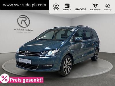 Gebraucht VW Sharan Comfortline 150 PS (110 kW) 2020 Blau Van / Kleinbus