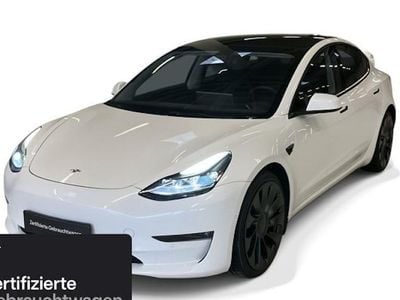 Gebraucht Tesla Model 3 Performance 377 kW (513 PS) 2022 Weiß Limousine