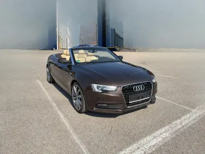 Gebraucht Audi A5 Cabriolet Design 190 PS (139 kW) 2014 Braun Cabrio