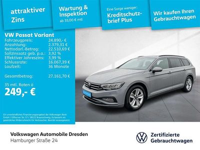 Gebraucht VW Passat Business 190 PS (139 kW) 2023 Grau Kombi