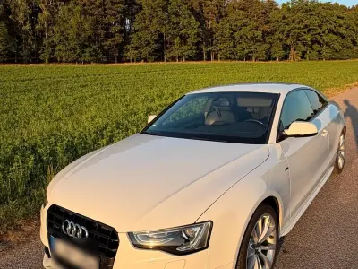 Gebraucht Audi A5 S-Line 245 PS (180 kW) 2015 Weiß Coupé