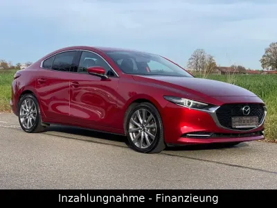 Gebraucht Mazda 3 Selection 179 PS (131 kW) 2019 Rot Limousine
