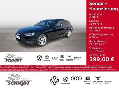 Brugt Audi A4 Advanced 150 HK (110 kW) 2021 Sort Stationcar