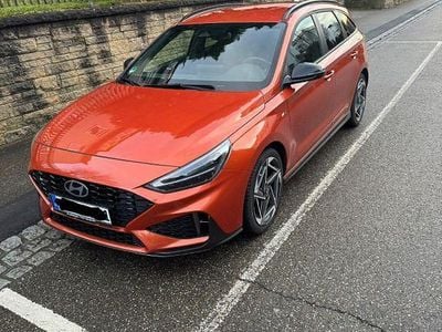 Orange Gebraucht 2024 Hyundai i30 N Line Kombi | 21.950 € (Superpreis)