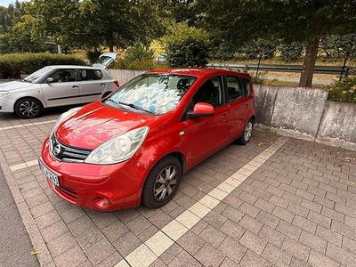 Gebraucht Nissan Note 88 PS (64 kW) 2009 Rot Kleinwagen
