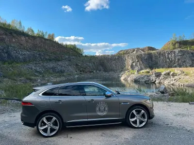 Gebraucht Jaguar F-Pace 390 PS (286 kW) 2017 Grau SUV