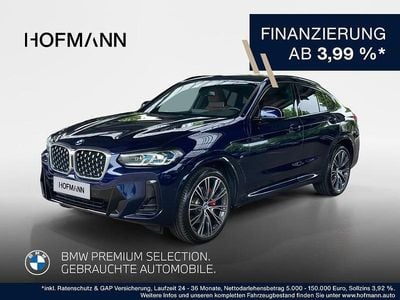 Blau Gebraucht 2024 BMW X4 Efficient Dynamics SUV | 59.404 € (Guter Preis)