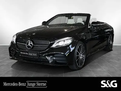 Gebraucht Mercedes C200 AMG 184 PS (135 kW) 2023 Obsidianschwarz Cabrio